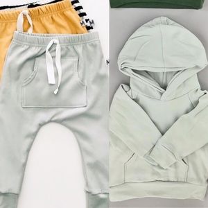 My Mila mint hoodie & Front pocket harems